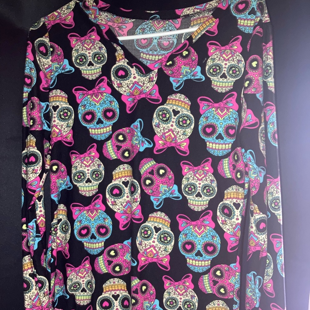 Day of Dead comfy soft long sleeve